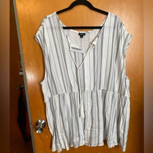 Torrid 📸Striped Sleeveless Tunic🫶
